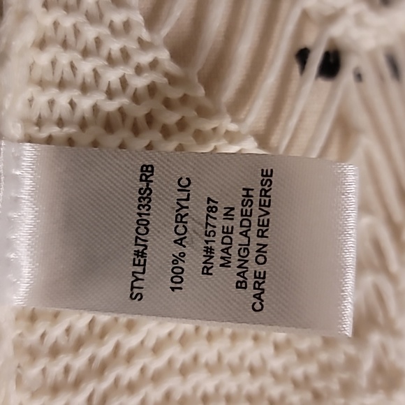 Jolie & Joy boho knitted long vest NWT - Picture 9 of 9